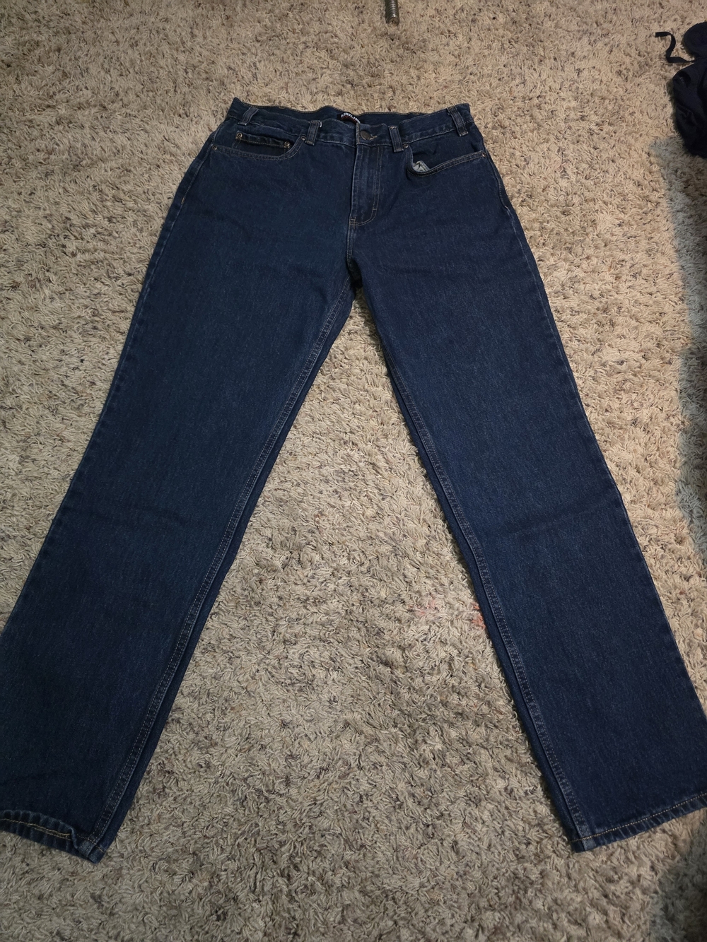Kirkland Signature Navy Straight-Leg Jeans